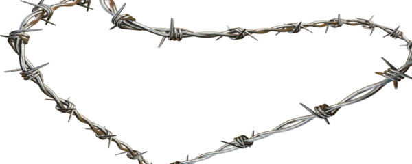 Security Fence Razor Wire PNG Border Graphics for High Tension Designs Isolated on a Transparent Background