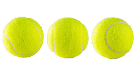 tennis ball isolated