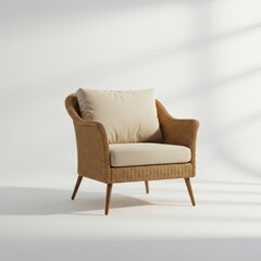 leather sofa with pillows