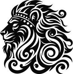 Man Lion Avatar Symbol