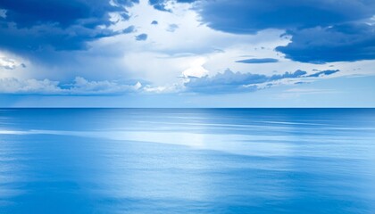 Obraz premium blue sky and sea