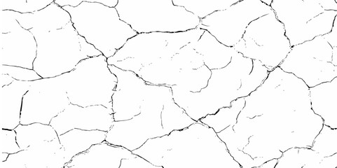 Abstract old wall grunge black and white concreate crack scratch in the wall  grunge texture background.