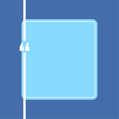 Speech Bubble Quote Templates Collection. Quotation Text Frames with Brackets. Blank Graphic Shapes for Social Media Inspiration Posts. Motivational Quote Bubbles. Standalone Text Boxes