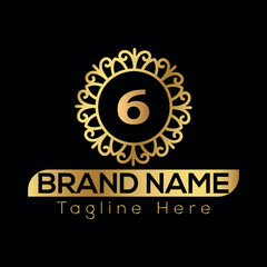 Fototapeta premium Gold star vector design features a taxi sign symbol for a car service business logo illustration 6 Logo template 