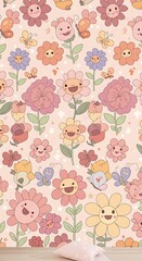 Pastel Bloom Symphony AI Generated