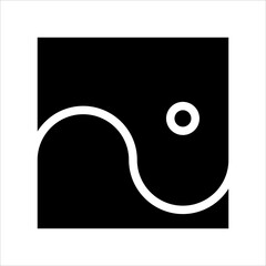 picture glyph icon vector illustration isolated on white background