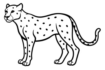 Swift Cheetah Outline