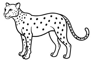 Swift Cheetah Outline
