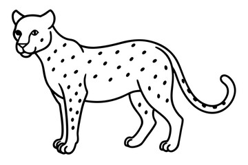 Swift Cheetah Outline