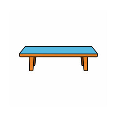 Furniture Vector Clipart  Minimalist Home Decor Line Art on White Background