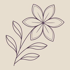 A minimalist-floral-design-with-a-single-line-draw  