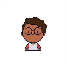 funny cartoon office worker