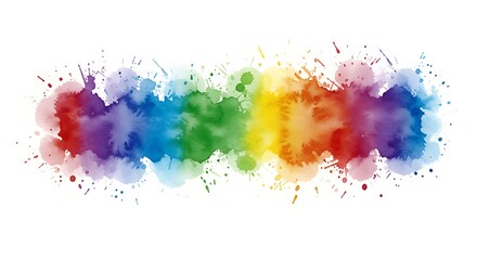 Fototapeta premium Chromatic Burst AI Generated