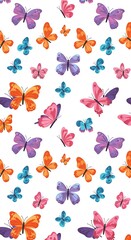 Flutter of Hues AI Generated