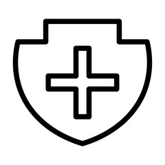 Fototapeta premium medical line icon