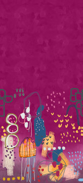flower concept digital daman