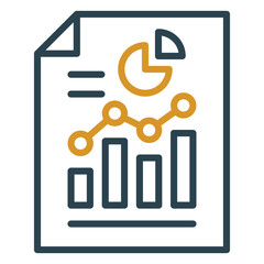Analytics Report Icon
