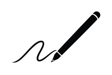 signature vector icon