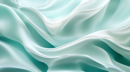 Obraz premium A serene, ultra-realistic gradient background blending light teal, deep teal, and soft white. Perfect for pharmaceutical and health ads—smooth, professional, and ad-friendly with no harsh shadows