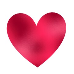 Aesthetic cute heart wallpaper, shemmiry design background element pattern gradient love texture 