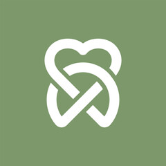 This logo artfully combines a heart symbol with a clean, monoline tooth design. Describes caring, bringing joy, compassion, and professionalism. Perfectly suited for a dental practice.