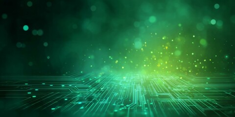 Abstract Circuit Board Technology Background Image