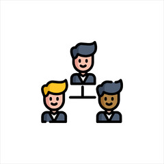 set of funny cartoon policeman