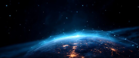 Global Network Connection Illustrative Image