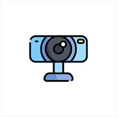 Icon representing webcam device