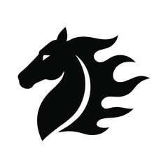 horse logo illustration
