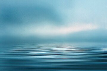 Fototapeta premium Abstract Blue Water Scene