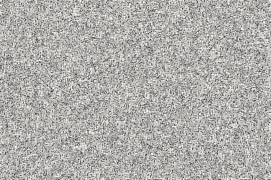 Fototapeta Ziarniste szare tło, tekstura szumu w stylu retro, minimalistyczny wzór imitujący kamień i telewizyjny efekt noise do projektów graficznych
