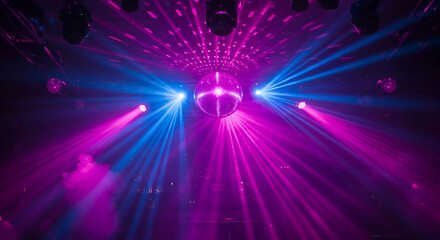 disco lights background loop