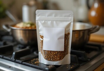 Bee Pollen: Kitchen-Set, Minimalist Packaging Design