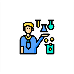 scientist in laboratory