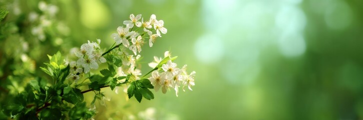 Obraz premium Spring Blossom Branches in Soft Focus