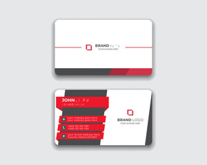 Professional business card design.