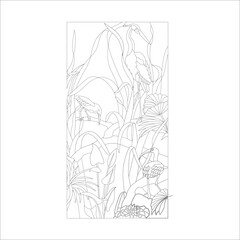 Window Strip Line Design for Glass Doors & Windows