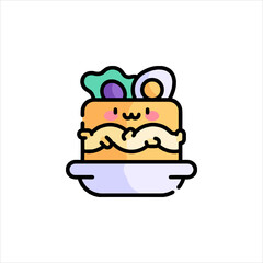fast food illustration