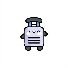 vector illustration of a gas pump