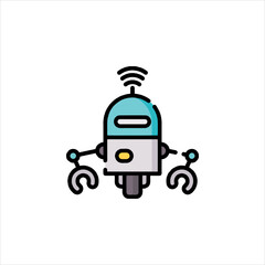 vintage toy robot
