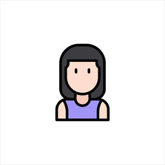 funny cartoon casual man