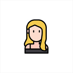 girl with headphones