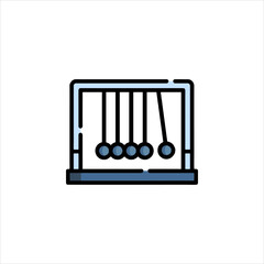 abacus icon isolated on white background