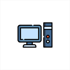 tv set vector