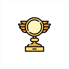gold trophy cup