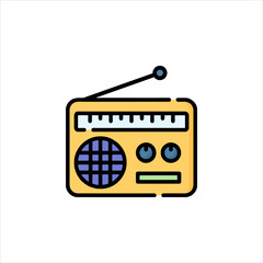 retro radio icon