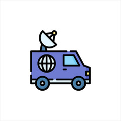transportation flat icon vector pictogram eps 10