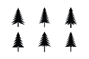 Tree Line Art Pictogram Design