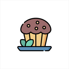 muffin and cup